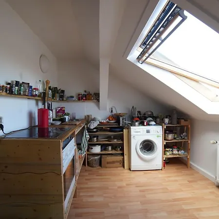 Appartement Dachgeschoss Wohnung Lindenau - 1Raum